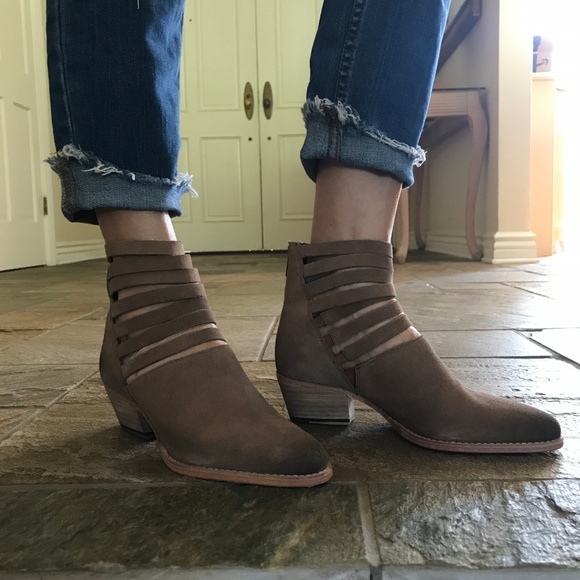 Free People Shoes - Free People Sloane Strappy Ankle Boot Distressed